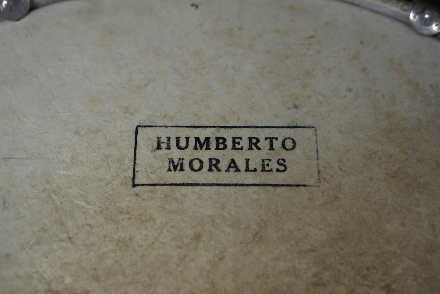 Slingerland 13/14" Humberto Morales Timbales - 1950s Spun Brass