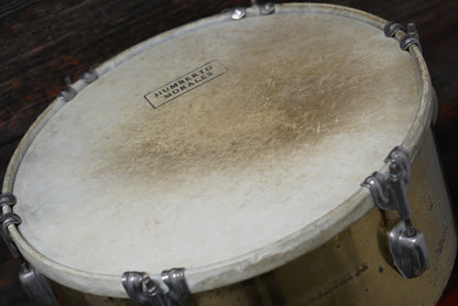 Slingerland 13/14" Humberto Morales Timbales - 1950s Spun Brass