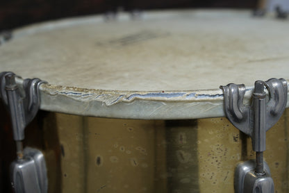 Slingerland 13/14" Humberto Morales Timbales - 1950s Spun Brass