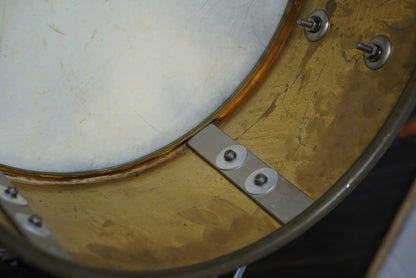 Slingerland 13/14" Humberto Morales Timbales - 1950s Spun Brass