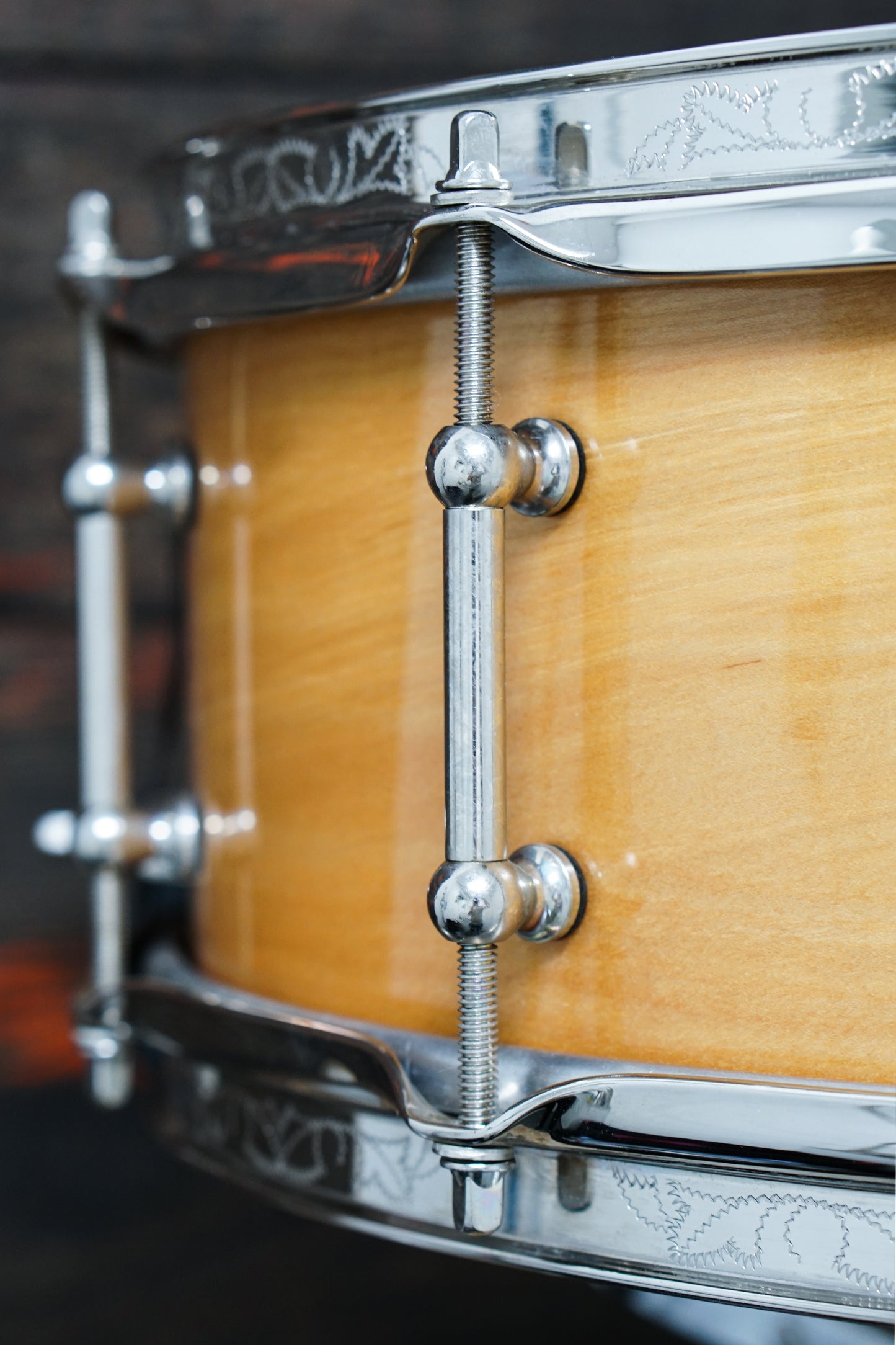 Craviotto 5.5x14" Timeless Timber Solid Red Birch Snare Drum - #9/10