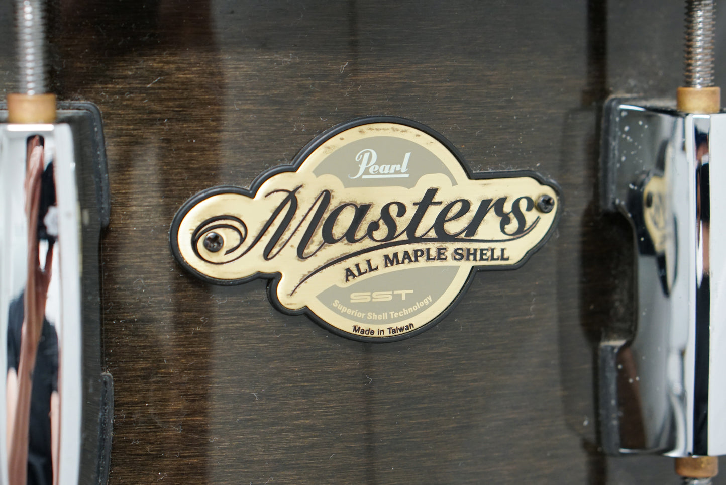Pearl 5.5x14" Masters MCX Maple Snare Drum - Ebony Lacquer