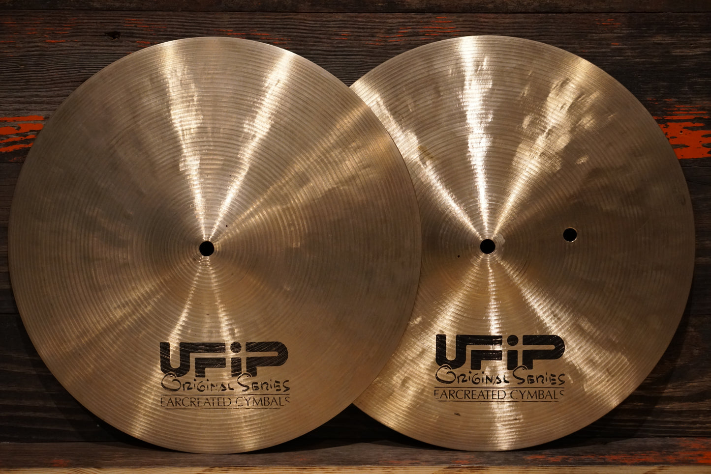 UFIP 14" Original Series Hi-Hat Cymbals - 1065/1315g