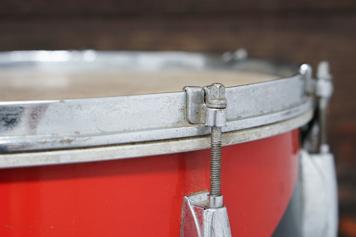 Gretsch 5.5x14" Renown Snare Drum - Red/Ebony Harlequin