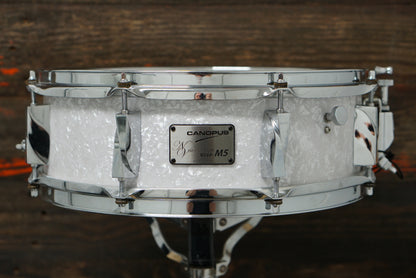 Canopus 5x14" NV60-M5 Snare Drum - White Marine Pearl