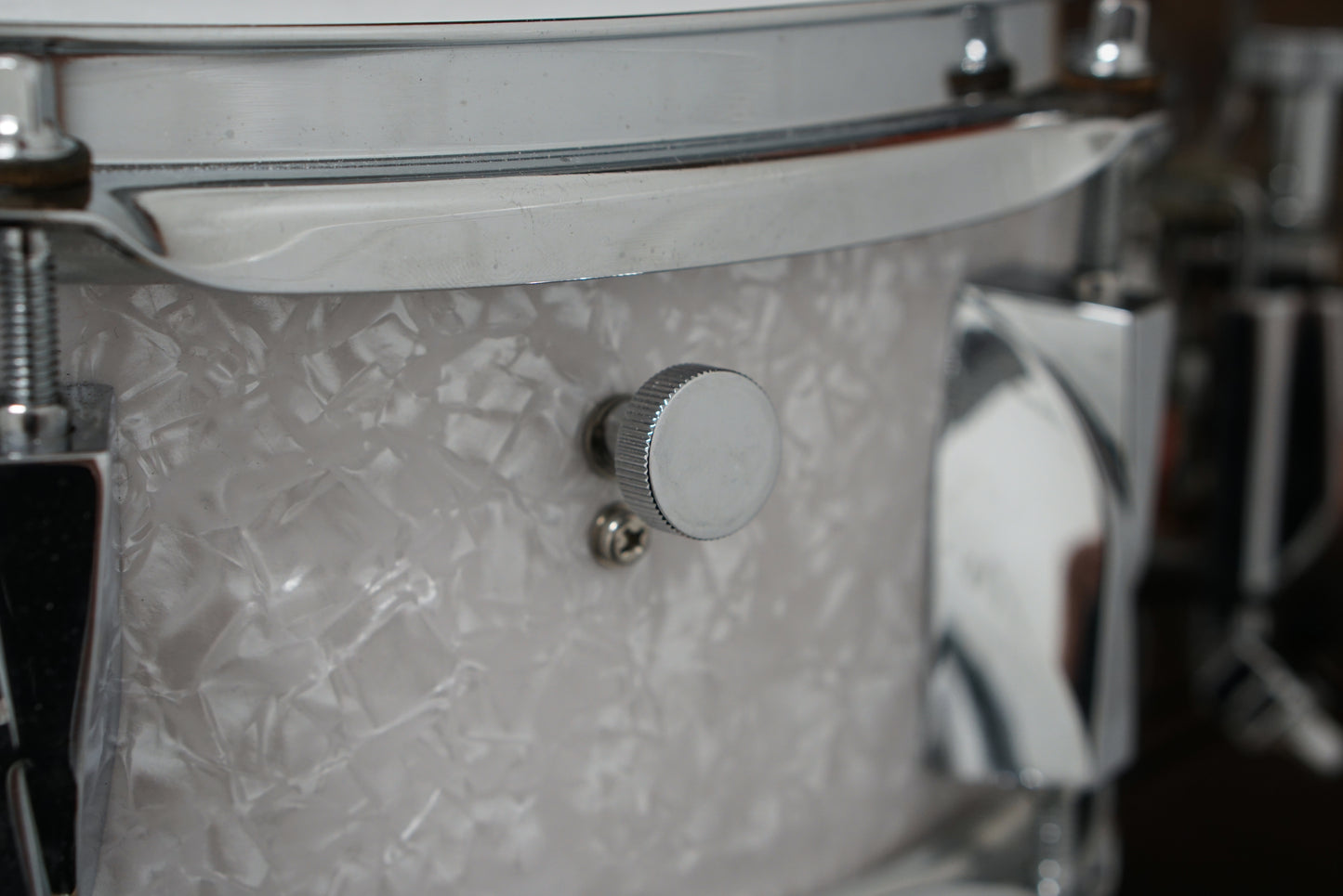 Canopus 5x14" NV60-M5 Snare Drum - White Marine Pearl