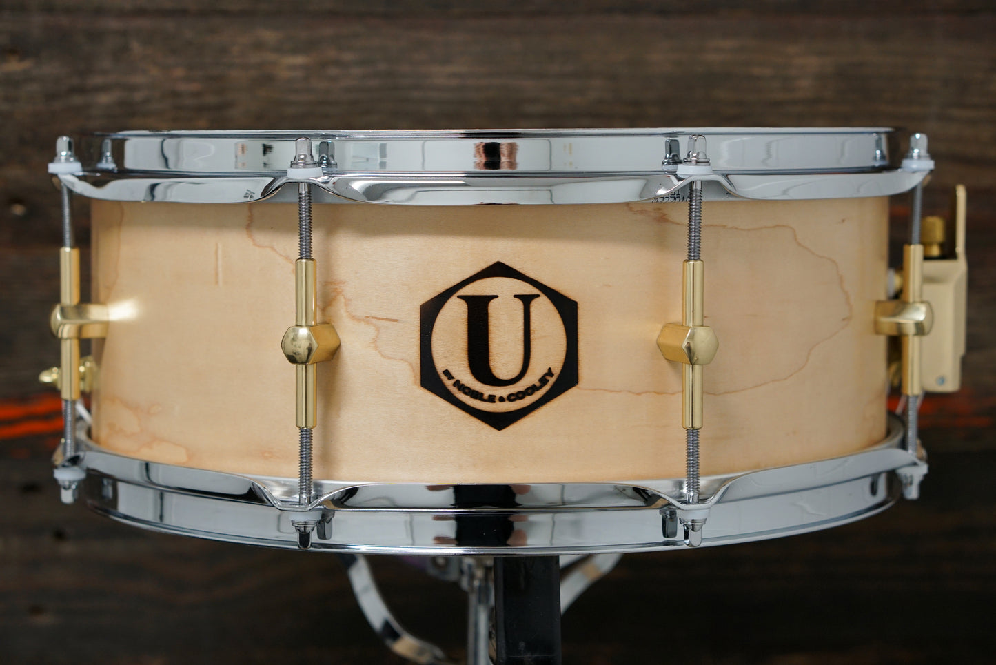 Noble & Cooley 5.5x14" "U" Series Ulysses Owens Signature Maple/Mahogany Snare Drum