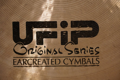 UFIP 20" Original Series Ride Cymbal - 1830g