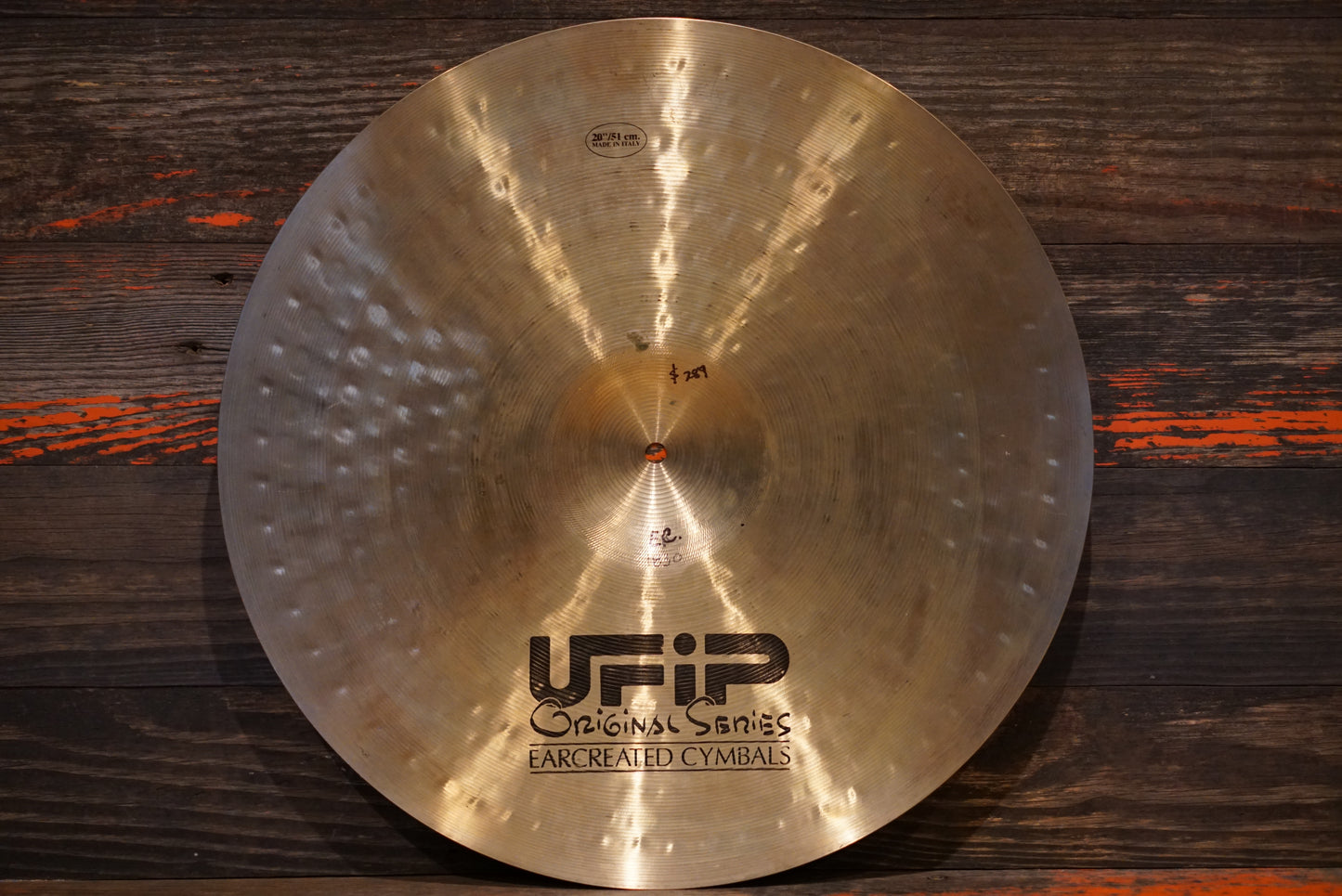 UFIP 20" Original Series Ride Cymbal - 1830g