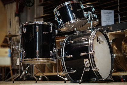 Rogers 12/13/16/22" Londoner Drum Set - 1960s Ebony