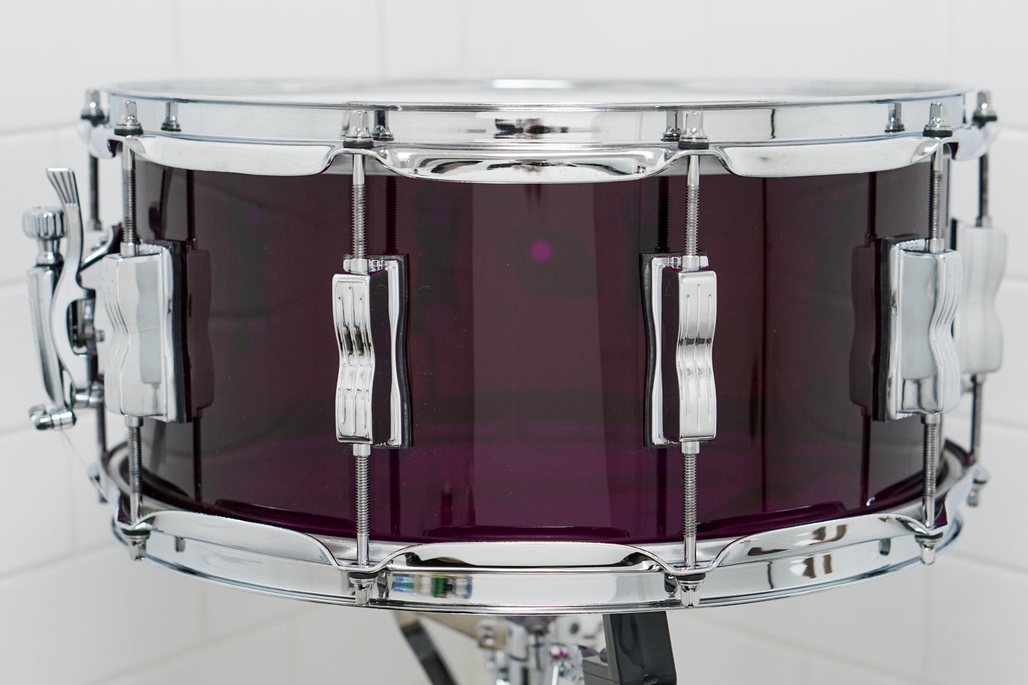 Ludwig 6.5x14" Vistalite Snare Drum - Purple