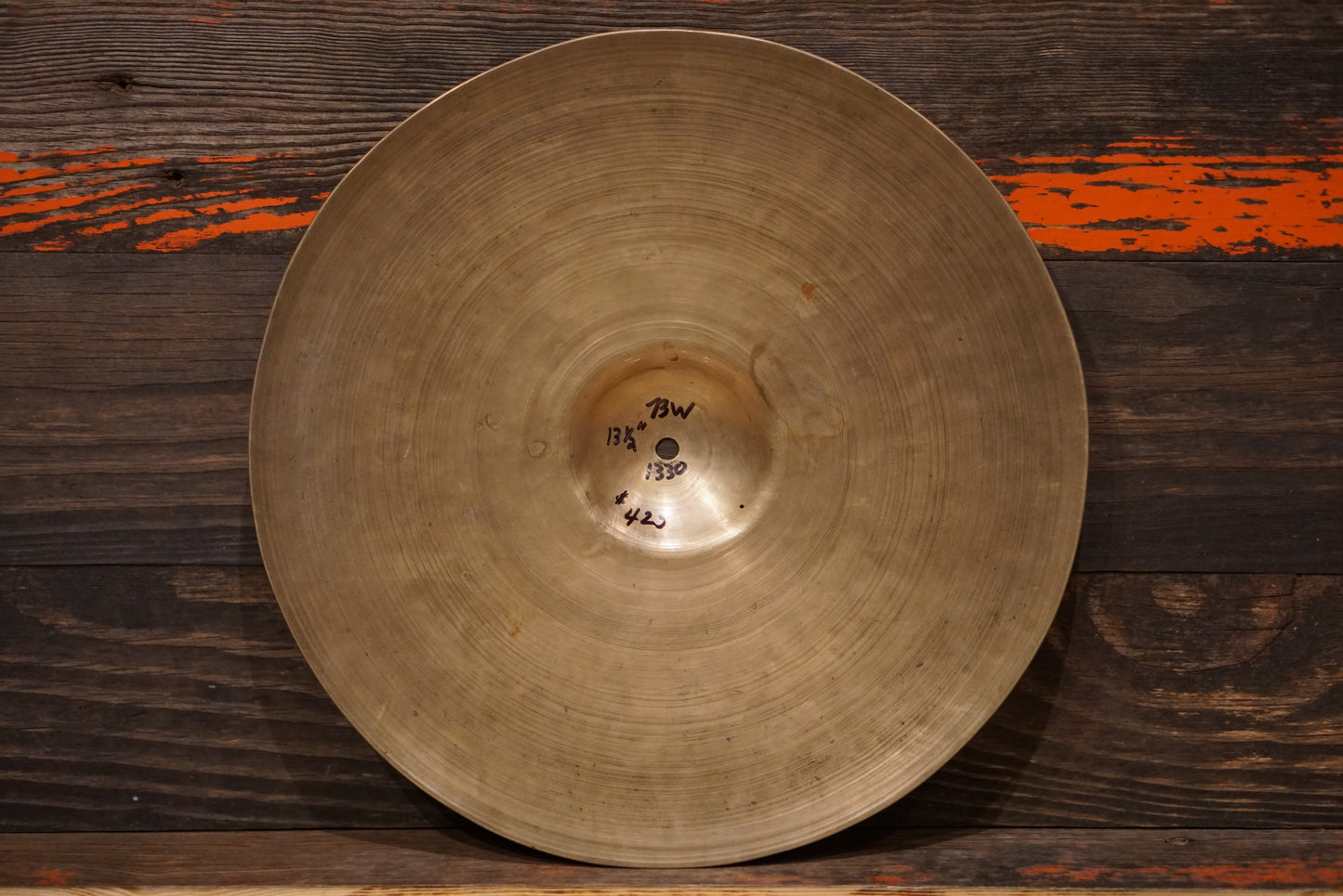 Zildjian 13.5" K. Constantinople 1930s Hi-Hat Bottom Cymbal - 1330g