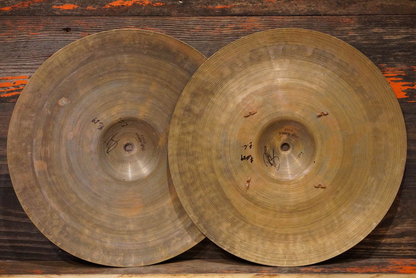 PGB 14" Inverted China Hi-Hat Cymbals - 780/1020g