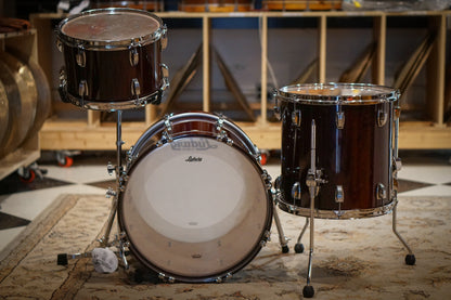 Ludwig 12/14/18" Classic Maple Jazzette Drum Set - Cherry Stain