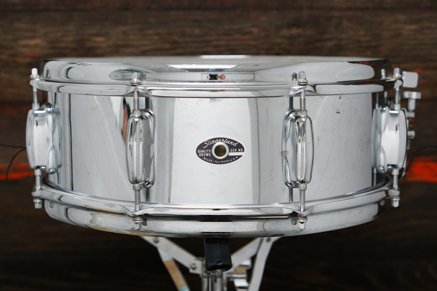 Slingerland 5x14" Festival Model Chrome Snare Drum - 1970s