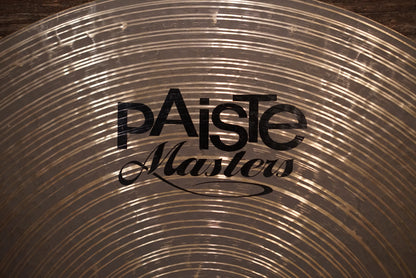 Paiste 20" Masters Dry Ride Cymbal - 2026g