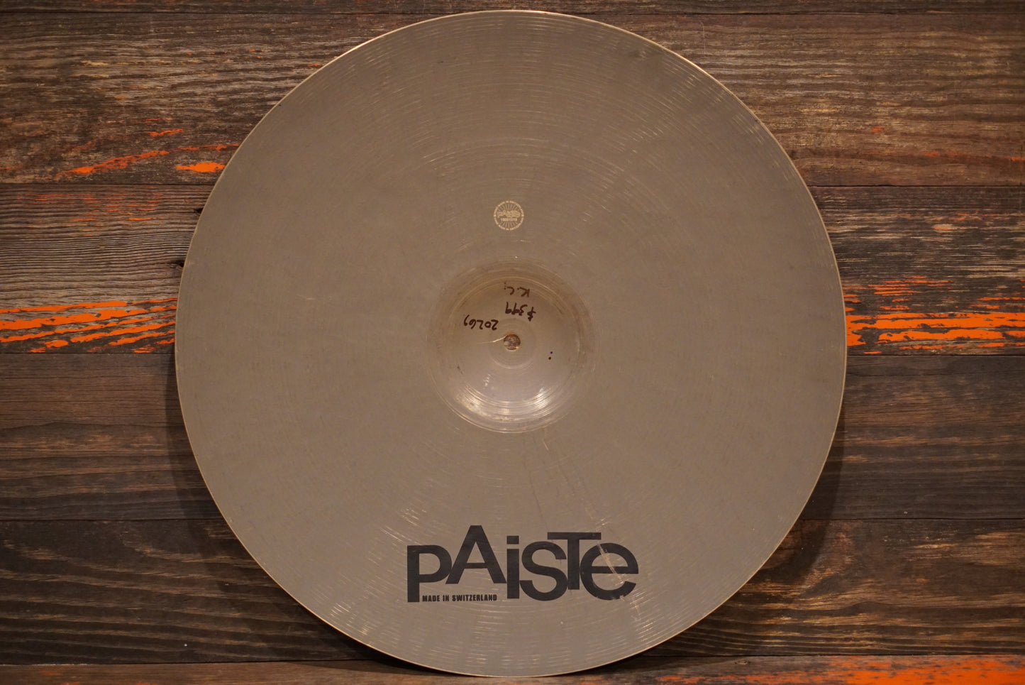 Paiste 20" Masters Dry Ride Cymbal - 2026g