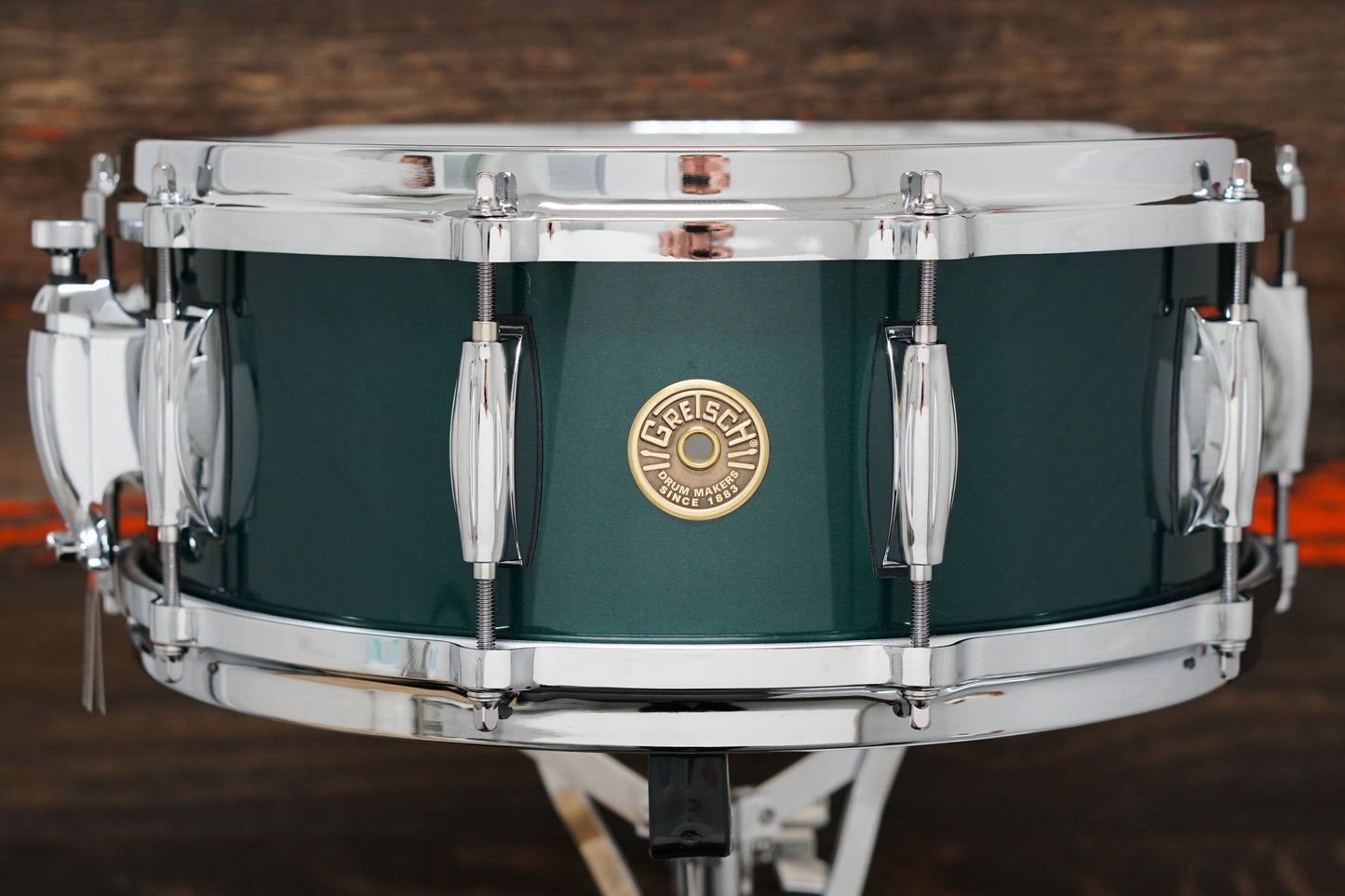 Gretsch 5.5x14" USA Custom Snare Drum - Cadillac Green Lacquer