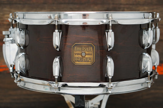 Gretsch 6.5x14" Snare Drum - 1980 Walnut Gloss Lacquer