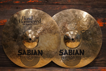 Sabian 14" Hand Hammered Regular Hi-Hat Cymbals - 998/1480g