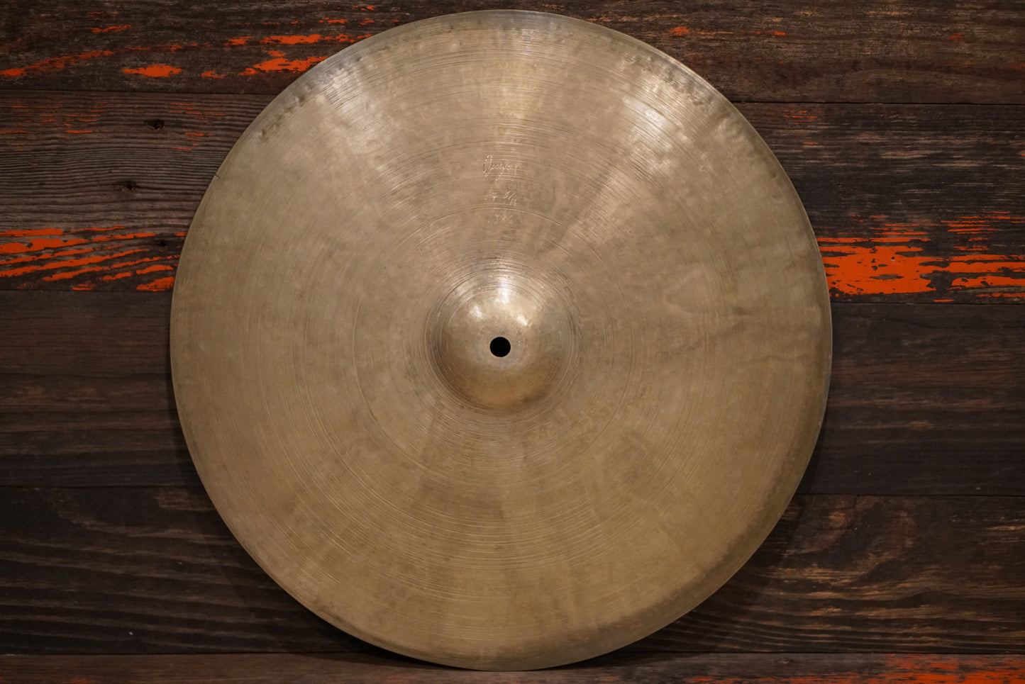 Quiqeg 17 5/16" Dirty Boppa Crash/Ride Cymbal - 1386g