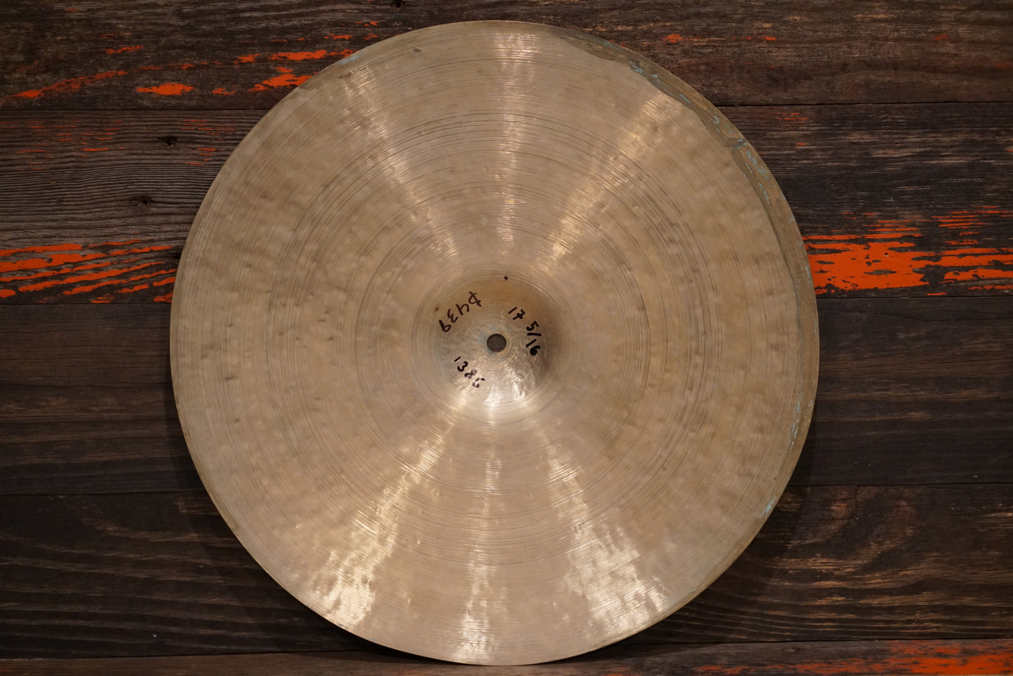 Quiqeg 17 5/16" Dirty Boppa Crash/Ride Cymbal - 1386g