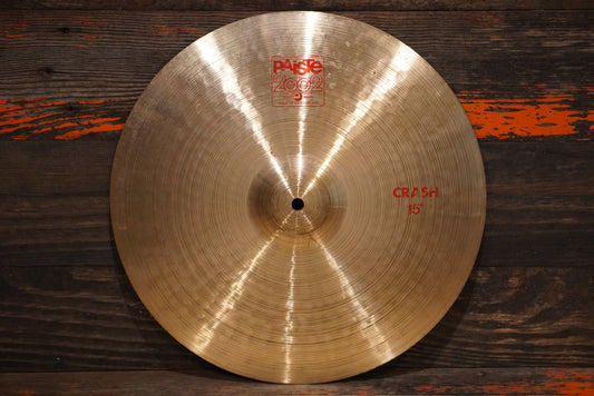 Paiste 15" 2002 Series 1980s Crash Cymbal - 906g