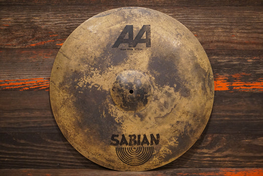 Sabian 20" AA Raw Ride Cymbal - 2066g