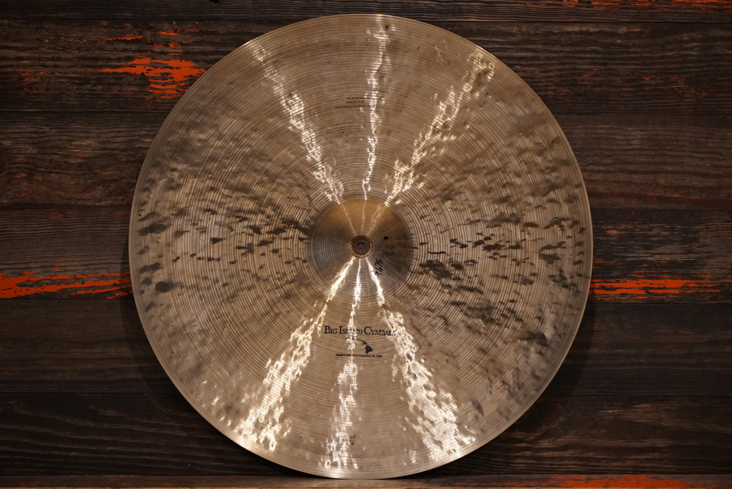 Big Island 25.25" Dragons Breath Ride Cymbal - 2965g