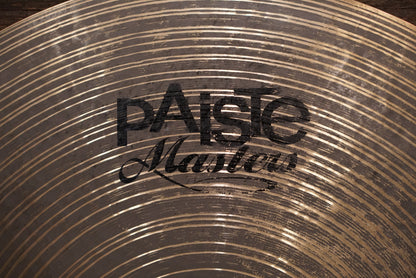 Paiste 21" Masters Dry Ride Cymbal - 2292g