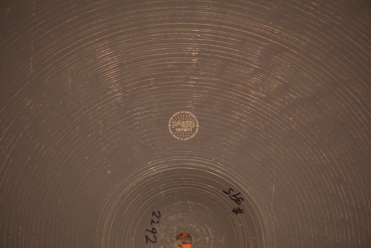 Paiste 21" Masters Dry Ride Cymbal - 2292g