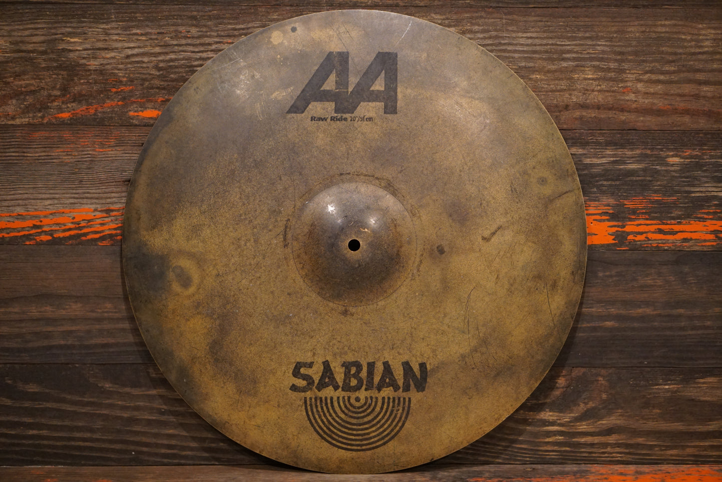 Sabian 20" AA Raw Ride Cymbal - 1962g