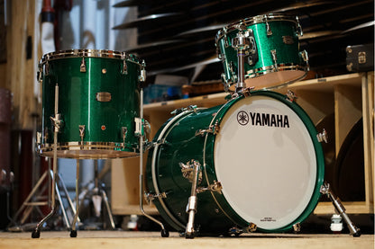 Yamaha 12/14/18" Absolute Hybrid Maple Bop Kit - Jade Green Sparkle