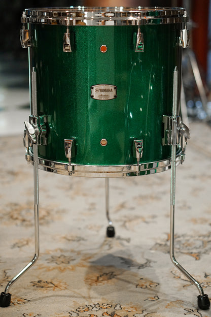 Yamaha 12/14/18" Absolute Hybrid Maple Bop Kit - Jade Green Sparkle