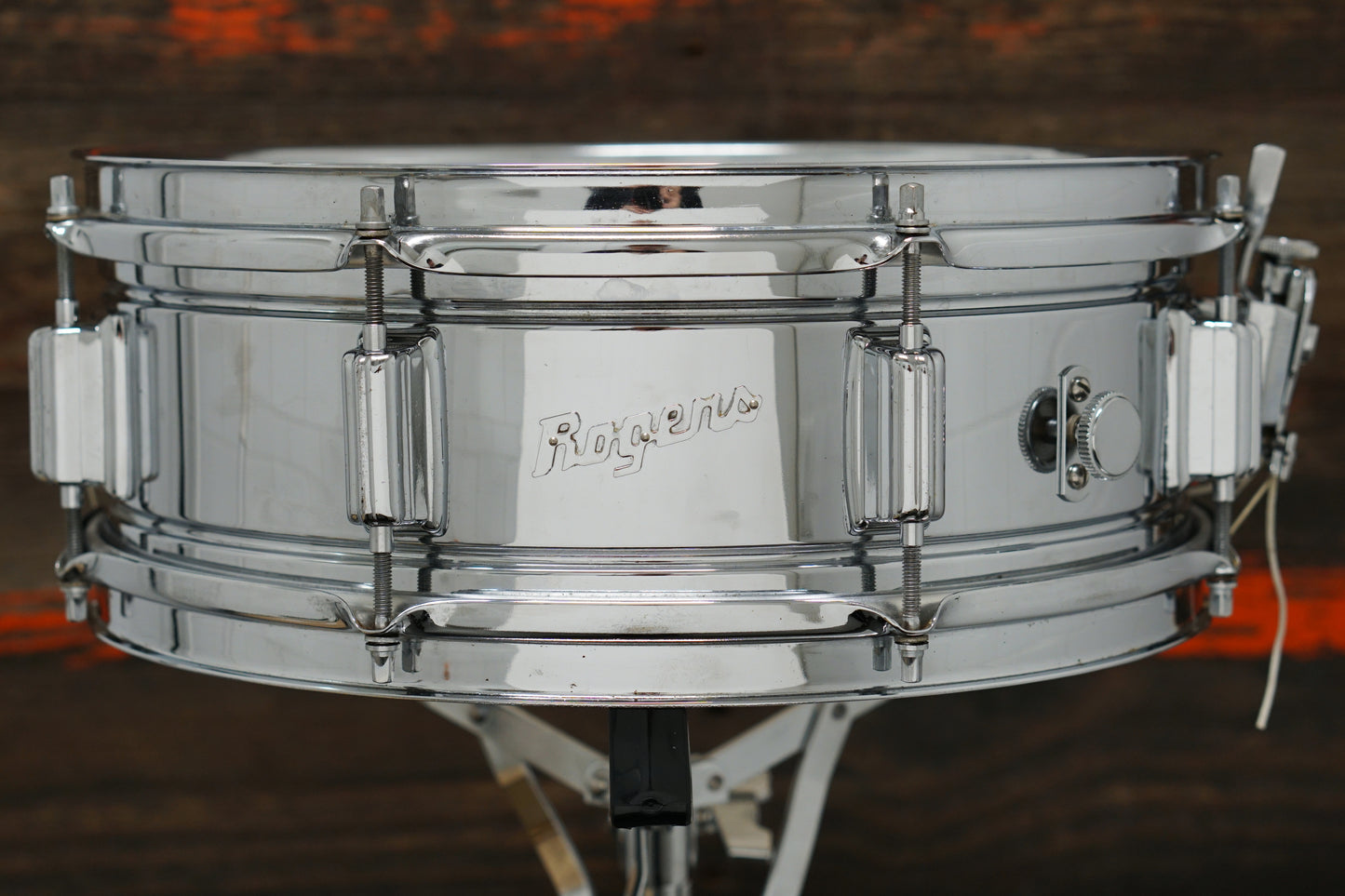 Rogers 5x14" Powertone Brass Snare Drum - 1960s