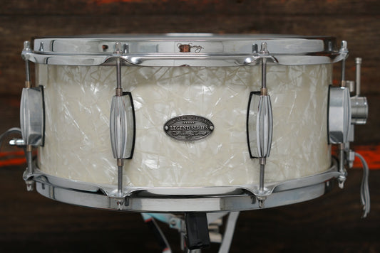 Doc Sweeney 6.5x14" Legend Series Walnut Snare Drum - White Marine Pearl