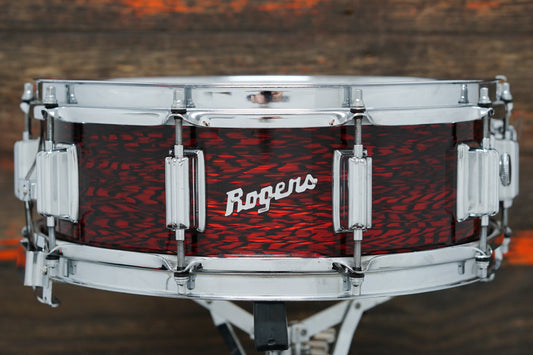 Rogers 5x14" Dynasonic (Reproduction) Snare Drum - Red Onyx