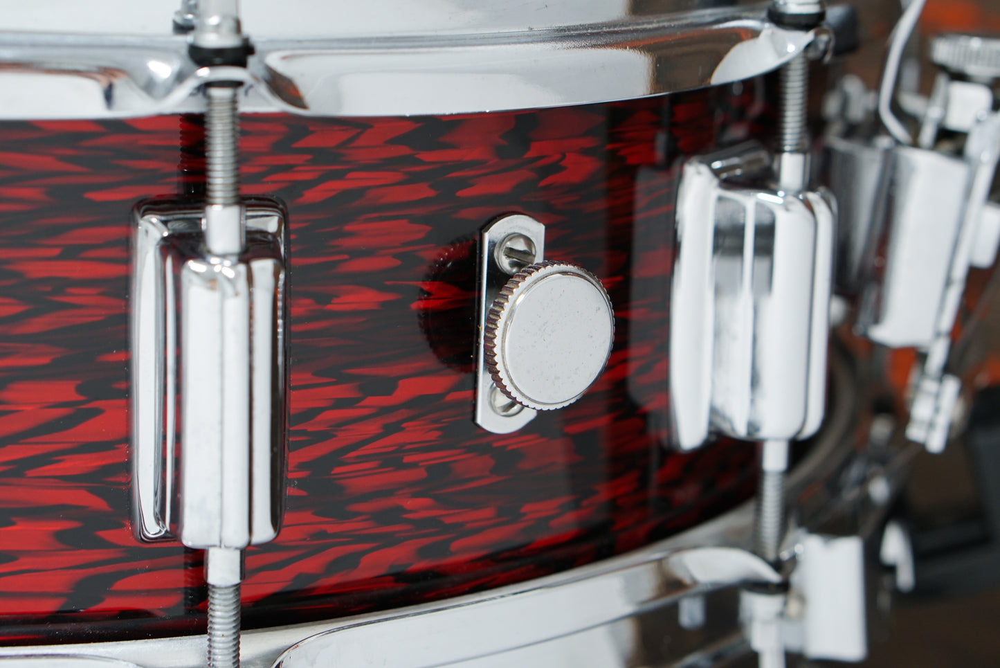 Rogers 5x14" Dynasonic (Reproduction) Snare Drum - Red Onyx