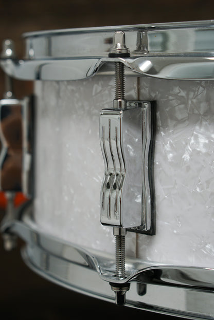 Ludwig 5.5x14" Legacy Jazz Fest Snare Drum - LS9080P - White Marine Pearl