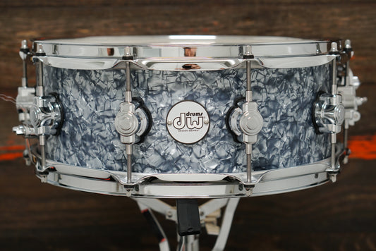 DW 5.5x14" Design Series Snare Drum - Midnight Blue Pearl