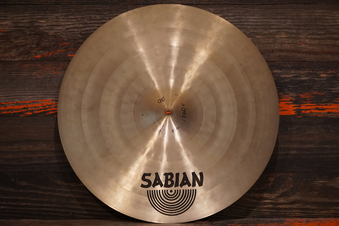 Sabian 20" HHX Manhattan Jazz Ride Cymbal - 1760g