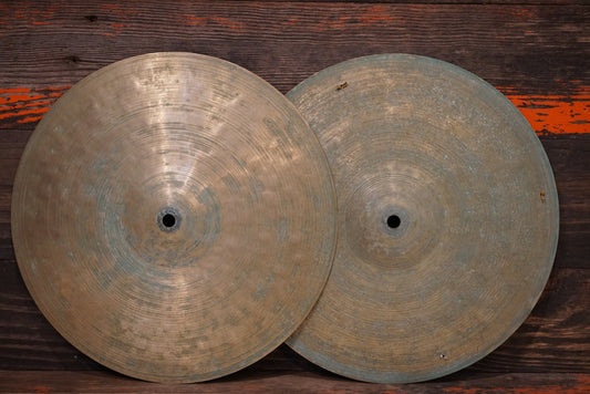 Mongiello 13" Patina Hi-Hat Cymbals - 646/686g