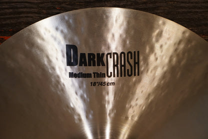 Zildjian 18" K. Medium Thin Dark Crash Cymbal - 1474g