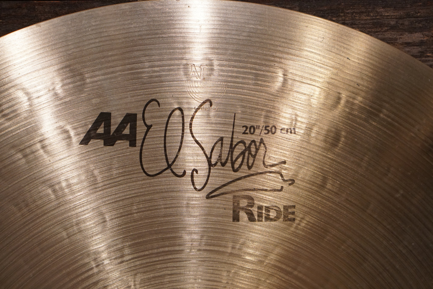 Sabian 20" AA El Sabor Ride Cymbal - 2520g