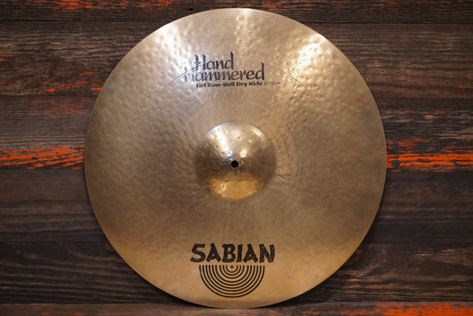 Sabian 21" Hand Hammered Raw Bell Dry Ride Cymbal - 3320g