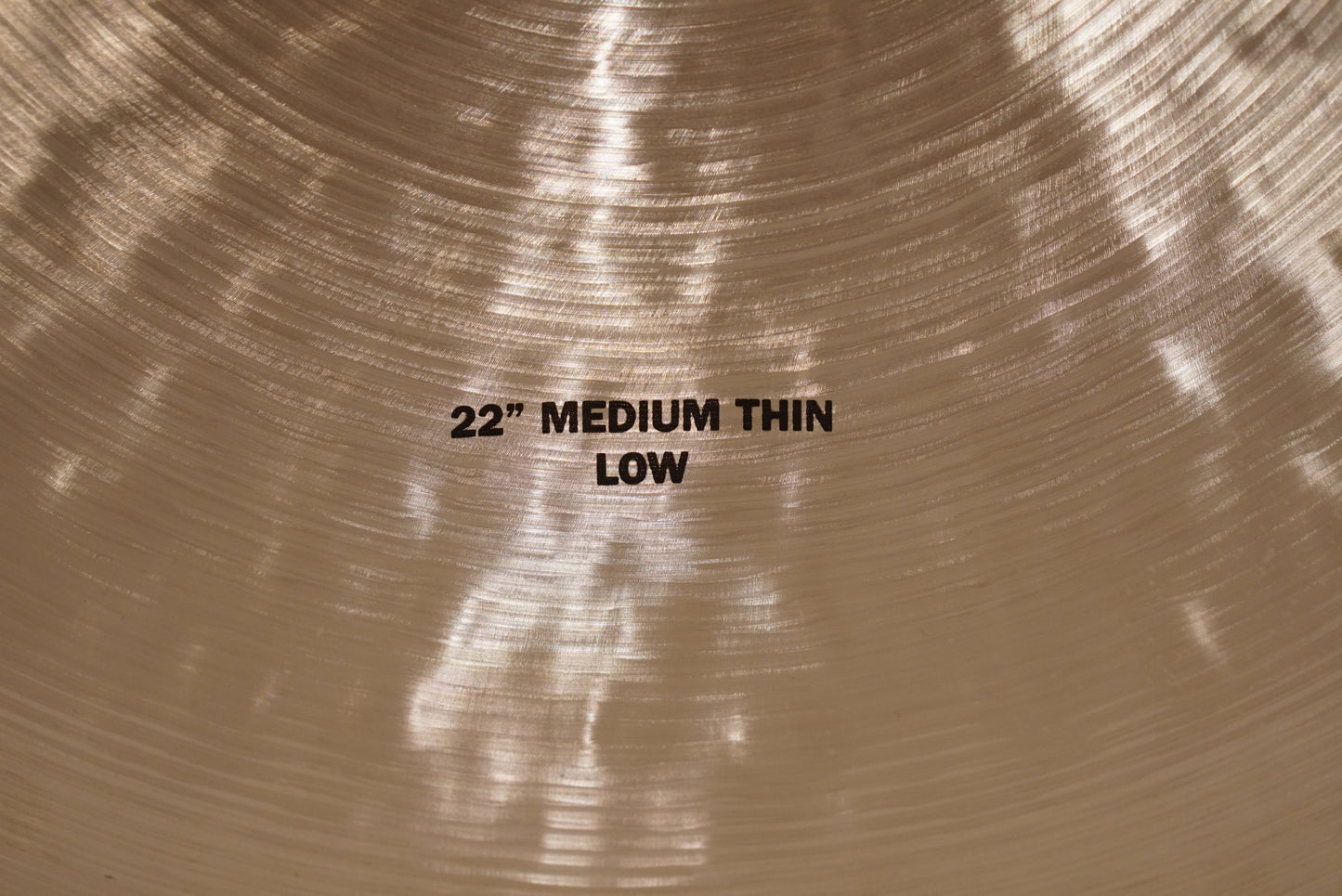 Zildjian 22" K. Constantinople Medium Thin Low Ride Cymbal - 2488g