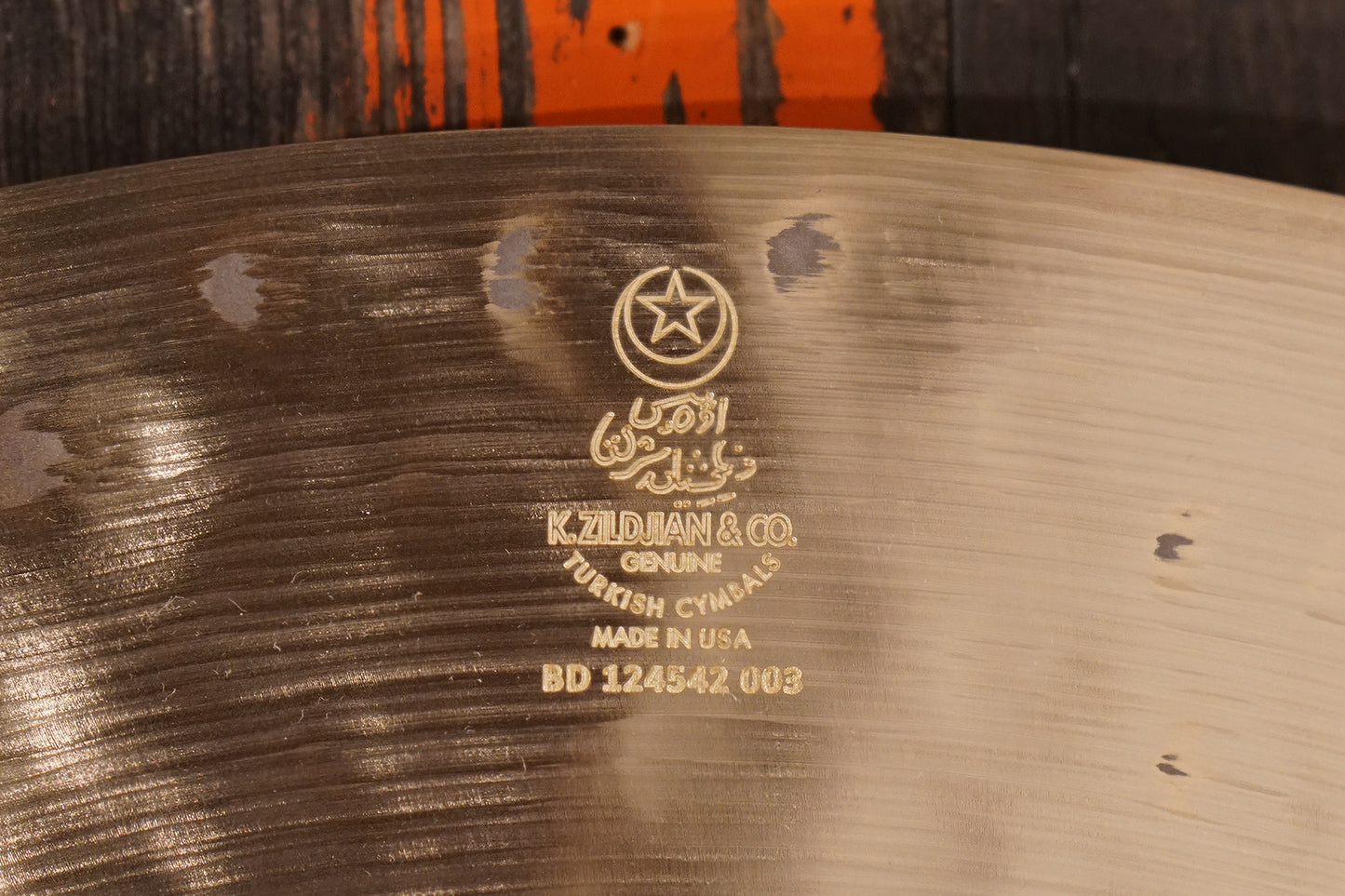 Zildjian 22" K. Constantinople Medium Thin Low Ride Cymbal - 2488g