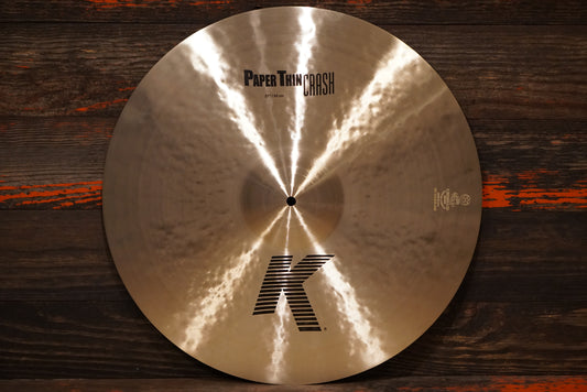 Zildjian 21" K. Paper Thin Crash Cymbal - 1752g