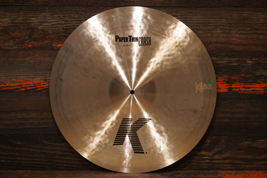 Zildjian 20" K. Paper Thin Crash Cymbal - 1518g