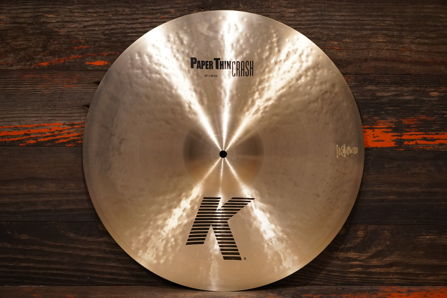 Zildjian 19" K. Paper Thin Crash Cymbal - 1334g